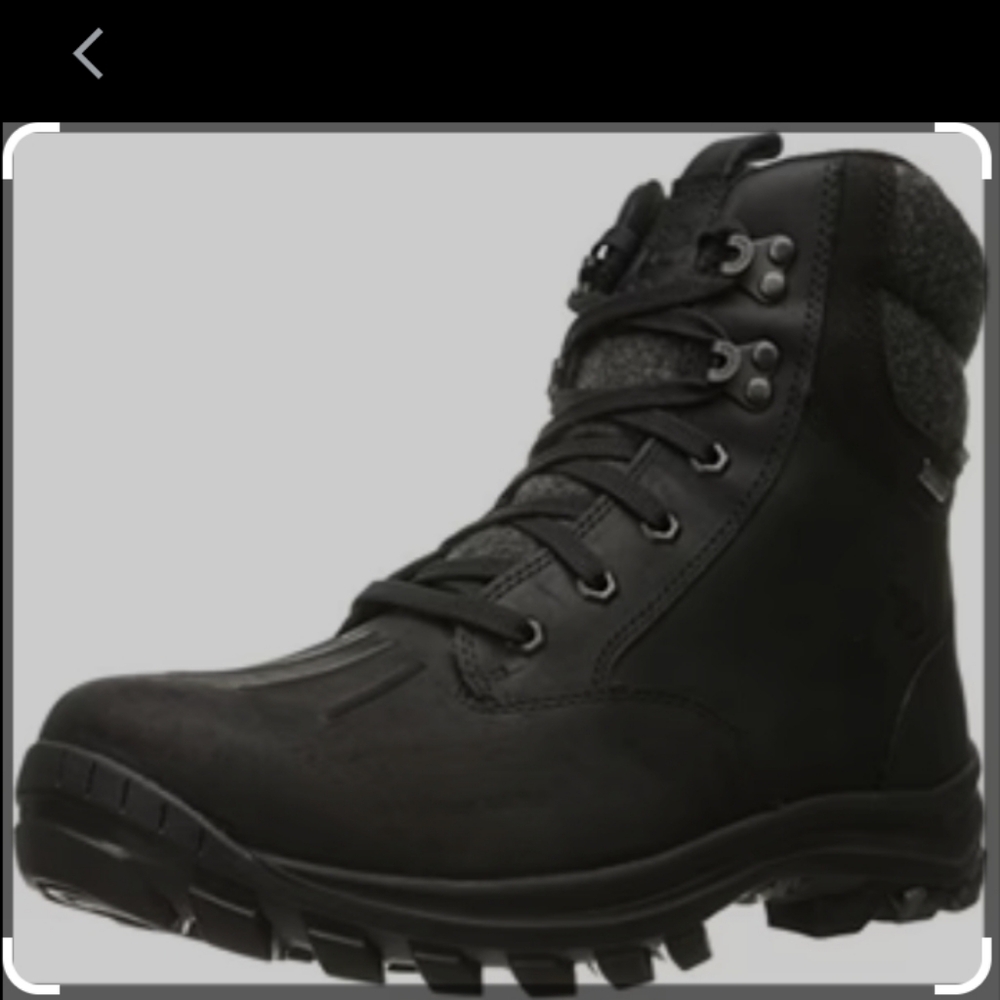 COPY - TIMBERLAND MEN'S CHILLBERG WP INSULATED BOOT DK BROWN FULL GRAIN